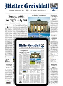 Titelblatt der Zeitschrift Meller Kreisblatt