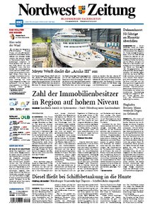 Titelblatt der Zeitschrift Nordwest Zeitung