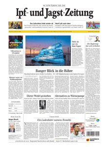 Titelblatt der Zeitschrift Ipf- und Jagstzeitung