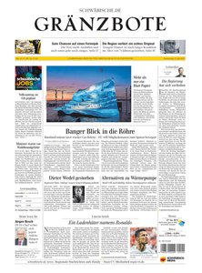 Titelblatt der Zeitschrift Gränzbote