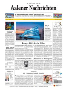 Titelblatt der Zeitschrift Aalener Nachrichten