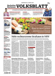Titelblatt der Zeitschrift Bocholter Borkener Volksblatt
