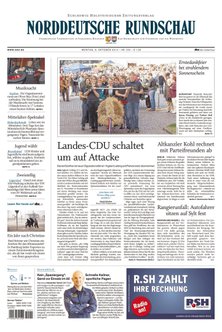 Titelblatt der Zeitschrift Norddeutsche Rundschau