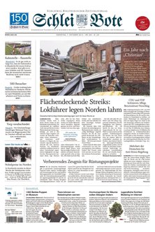 Titelblatt der Zeitschrift Schlei Bote