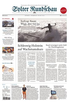 Titelblatt der Zeitschrift Sylter Rundschau