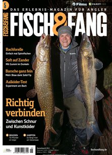 Titelblatt der Zeitschrift FISCH&FANG im Geschenkabo