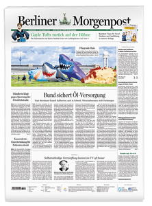 Titelblatt der Zeitschrift Berliner Morgenpost