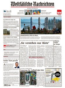 Titelblatt der Zeitschrift Westfälische Nachrichten