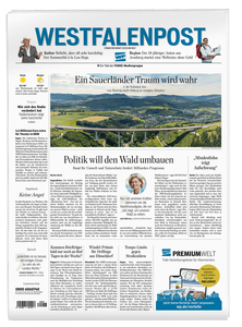 Titelblatt der Zeitschrift Westfalenpost