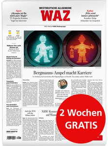 Titelblatt der Zeitschrift Westdeutsche Allgemeine Zeitung