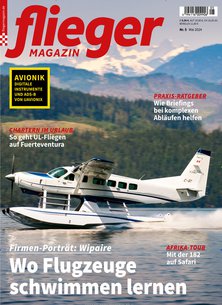 Titelblatt der Zeitschrift flieger magazin im Prämienabo