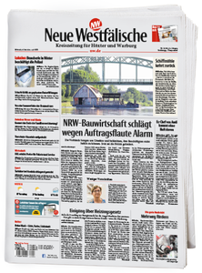 Titelblatt der Zeitschrift Kreiszeitung für Höxter und Warburg - Neue Westfälische