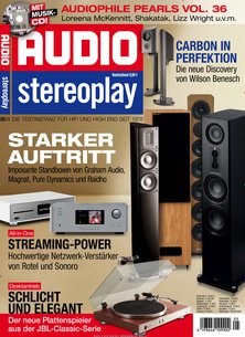 Titelblatt der Zeitschrift AUDIO/Stereoplay im Geschenkabo