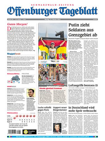 Offenburger Tageblatt - Schwarzwald Zeitung
