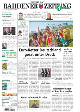 Rahdener Zeitung - Westfalen-Blatt