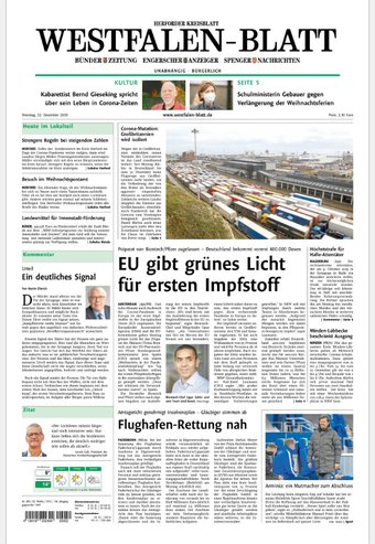 Engerscher Anzeiger  Herforder Kreisblatt