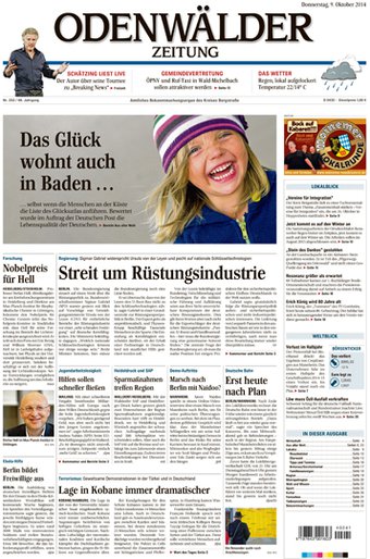 Odenwälder Zeitung - kostenlos testen
