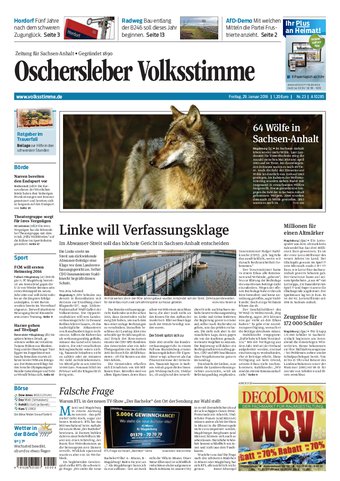 Oschersleber Volksstimme