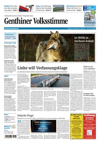 Genthiner Volksstimme
