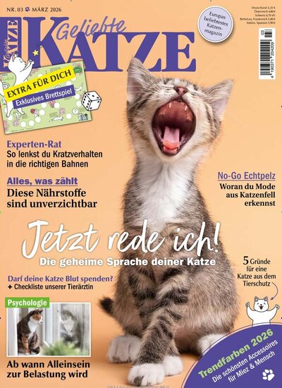 Geliebte KATZE Abo Cover