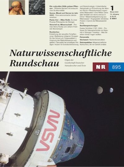 Naturwissenschaftliche Rundschau-Prämienabo Titelbild