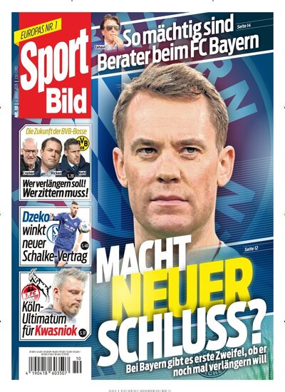 Sport Bild Abo Cover
