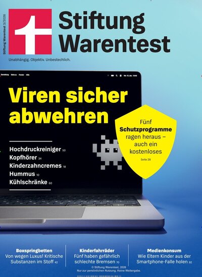 test Stiftung Warentest Abo Cover