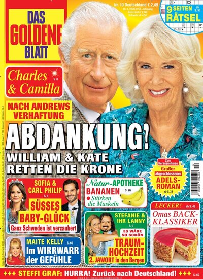 DAS GOLDENE BLATT Cover